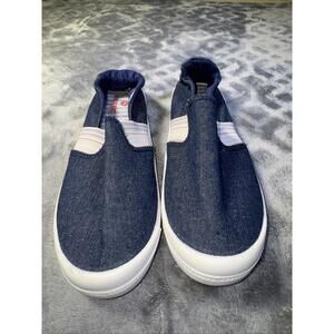 Kinetic Energy Womens Loafer Slip on Shoes Flats Casual Measures Sz 9 Blue Denim